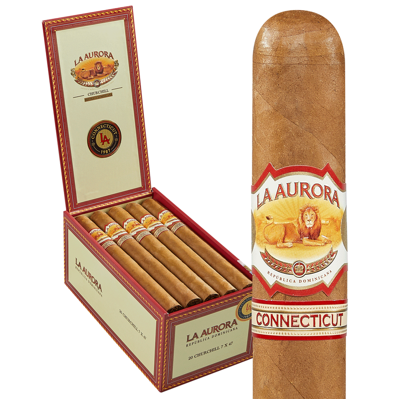 La Aurora 1987 Connecticut Box of 20