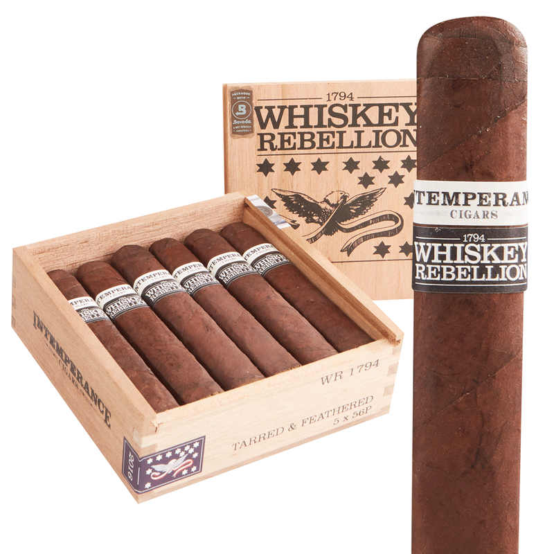 RoMa Craft Intemperance Whiskey Rebellion 1794 Cigars Pack of 5