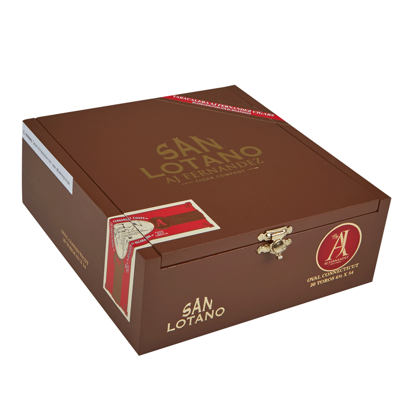 San Lotano Oval Connecticut by AJ Fernandez Box of 20