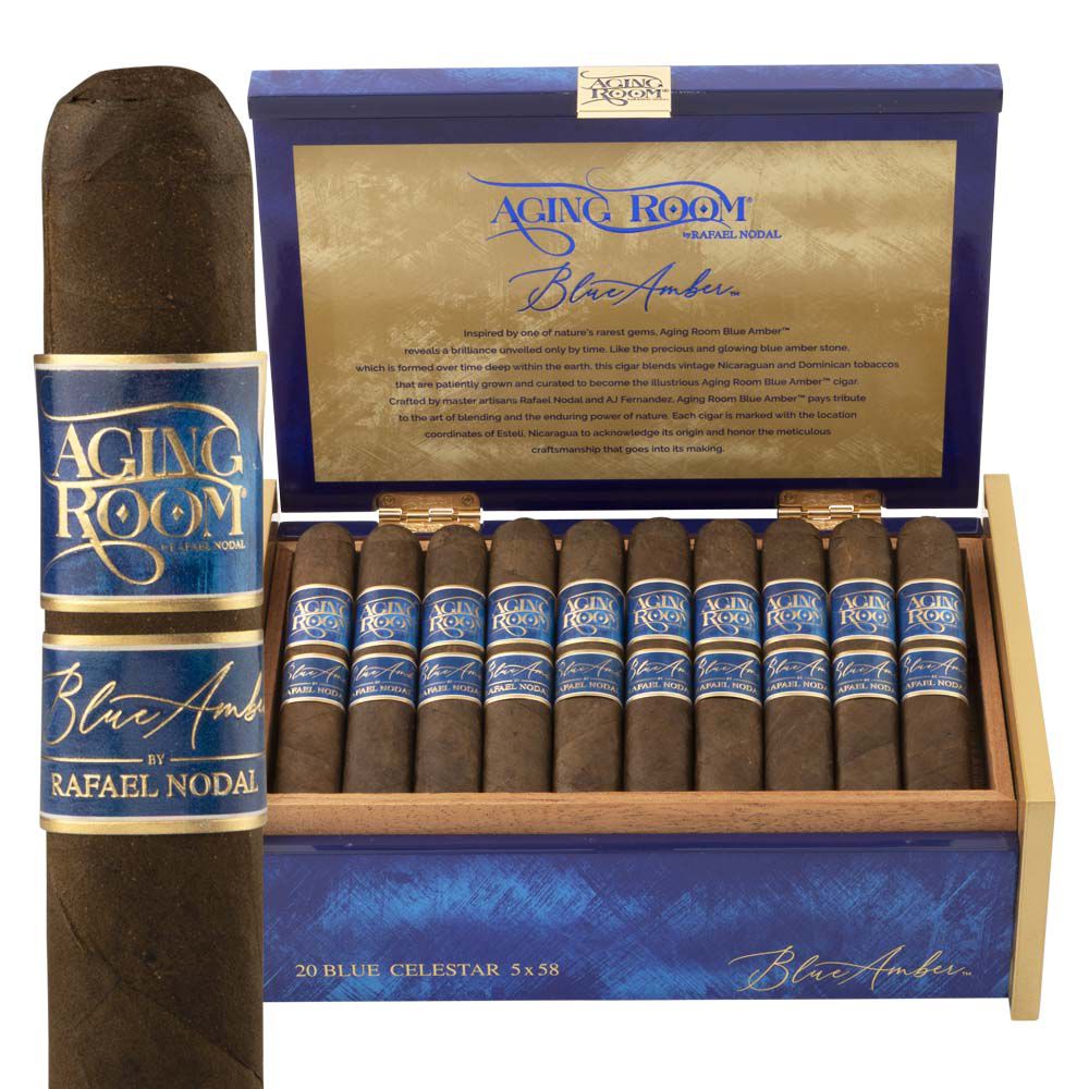Aging Room Blue Amber Celestar Box of 20