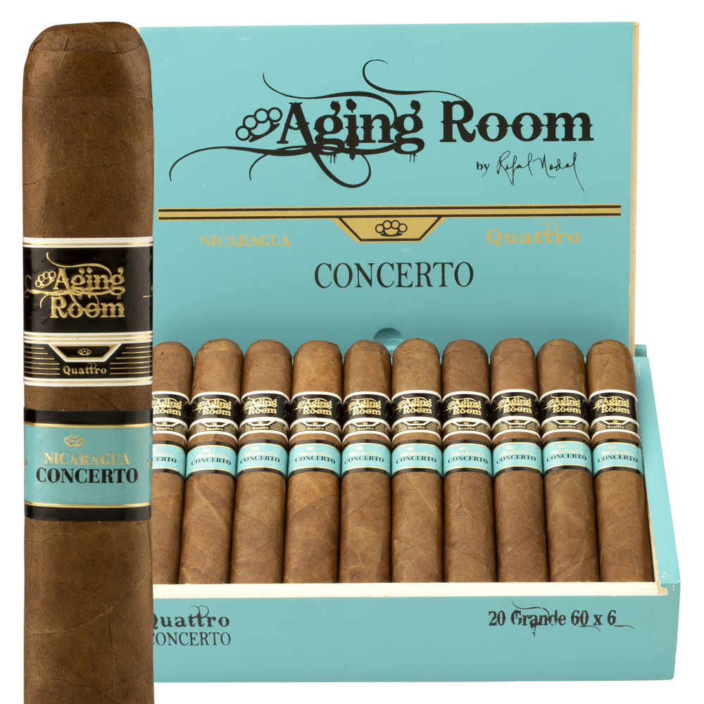 Aging Room Quattro Nicaragua Concerto Grande Box of 20