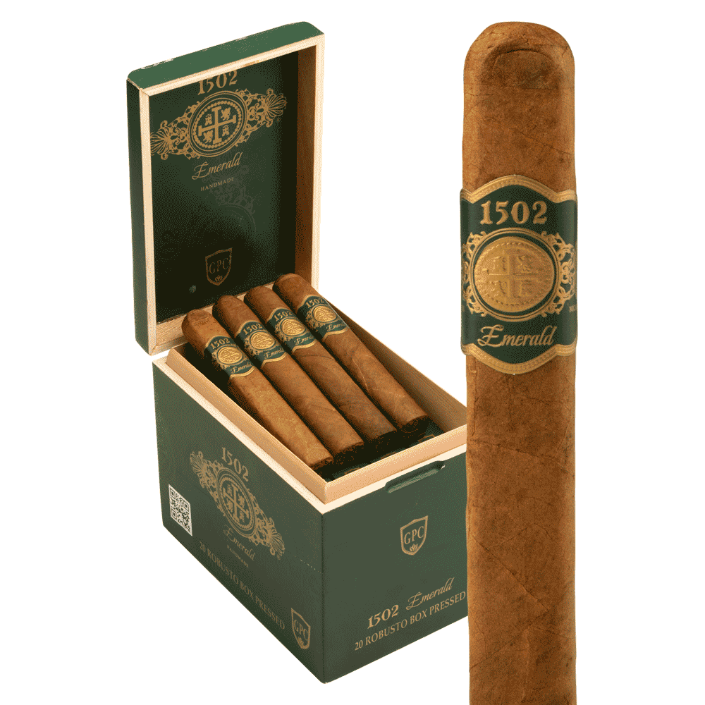 1502 Emerald Robusto Box-Pressed / 5 x 50 Box of 20