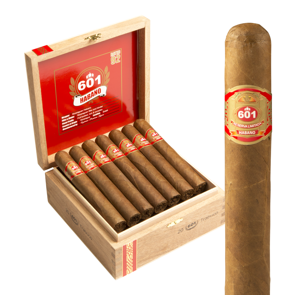 601 Red Label Habano Trabuco / 6.12 x 58 Box of 20