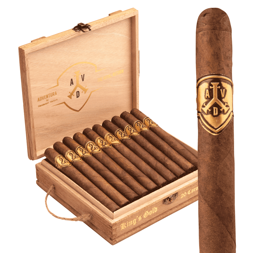 ADVentura The Royal Return Corona Kings Gold / 6 x 44 Box of 20