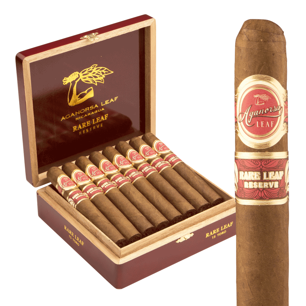 Aganorsa Rare Leaf Reserve Toro / 6 x 54 Box of 15