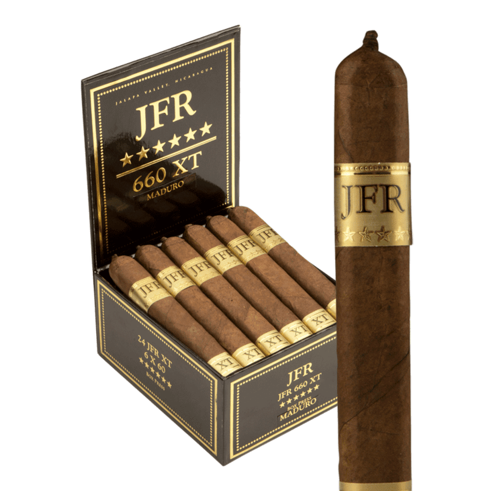 JFR XT No. 660 Maduro / 6 x 60 Box of 24