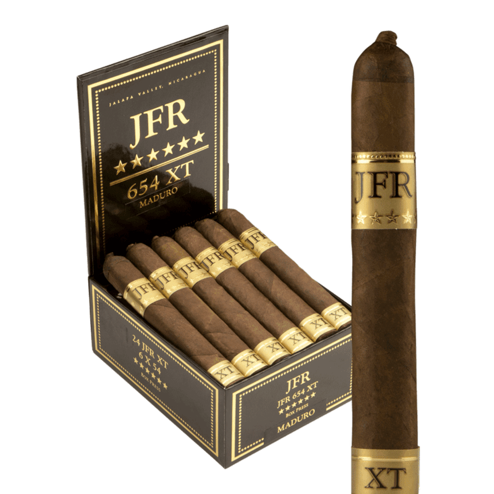 JFR XT No. 654 Maduro / 6 x 54 Box of 24