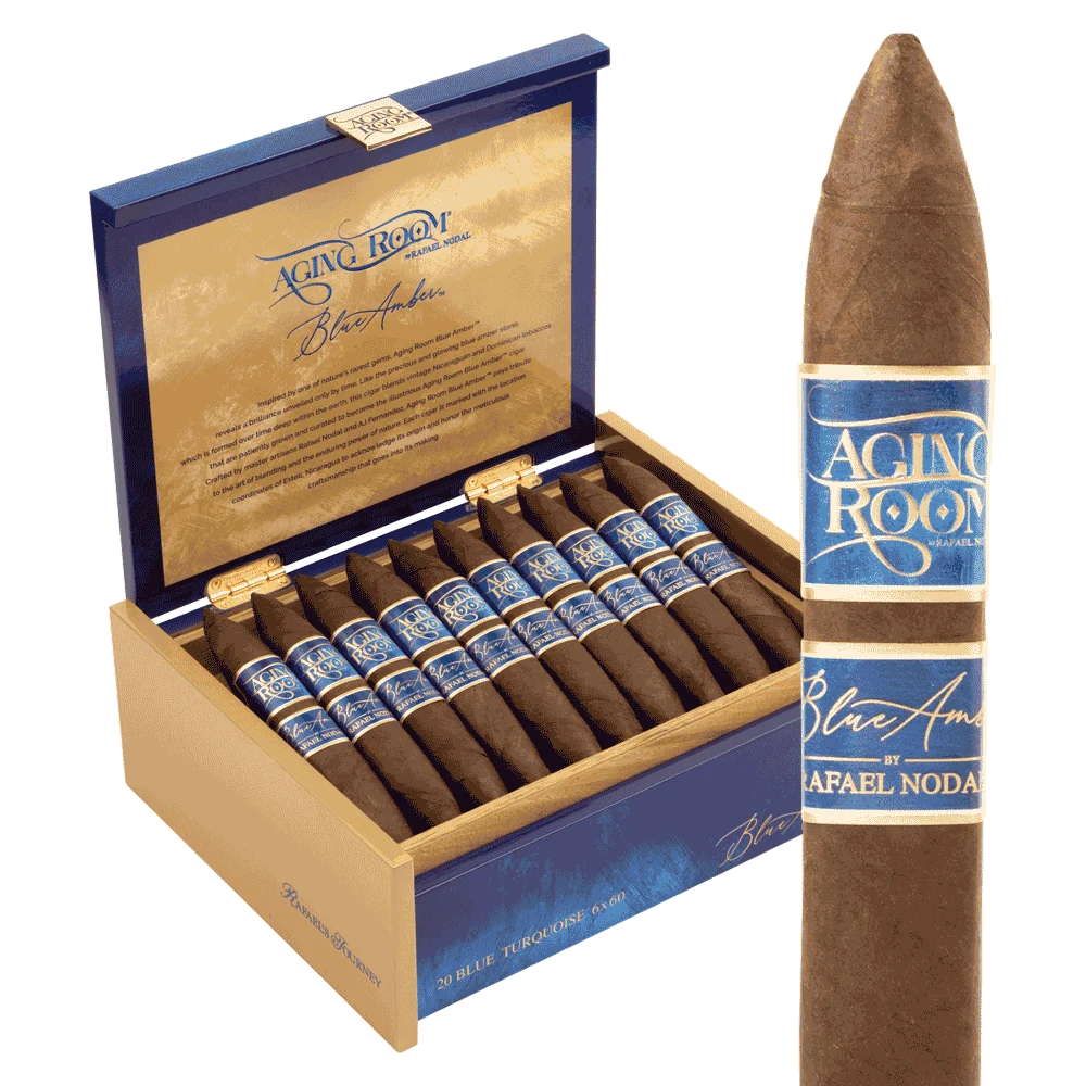Aging Room Blue Amber Turquoise Perfecto / 6 x 60 Box of 20