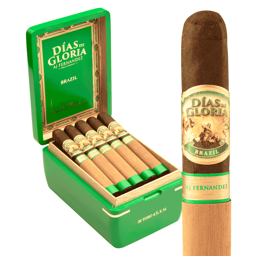 AJ Fernandez Dias de Gloria Brazil Toro / 6.5 x 54 Box of 20