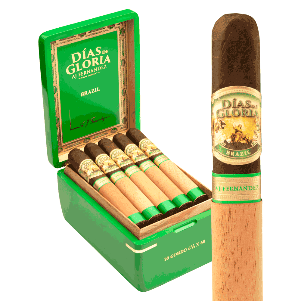 AJ Fernandez Dias de Gloria Brazil Gordo / 6.5 x 60 Box of 20