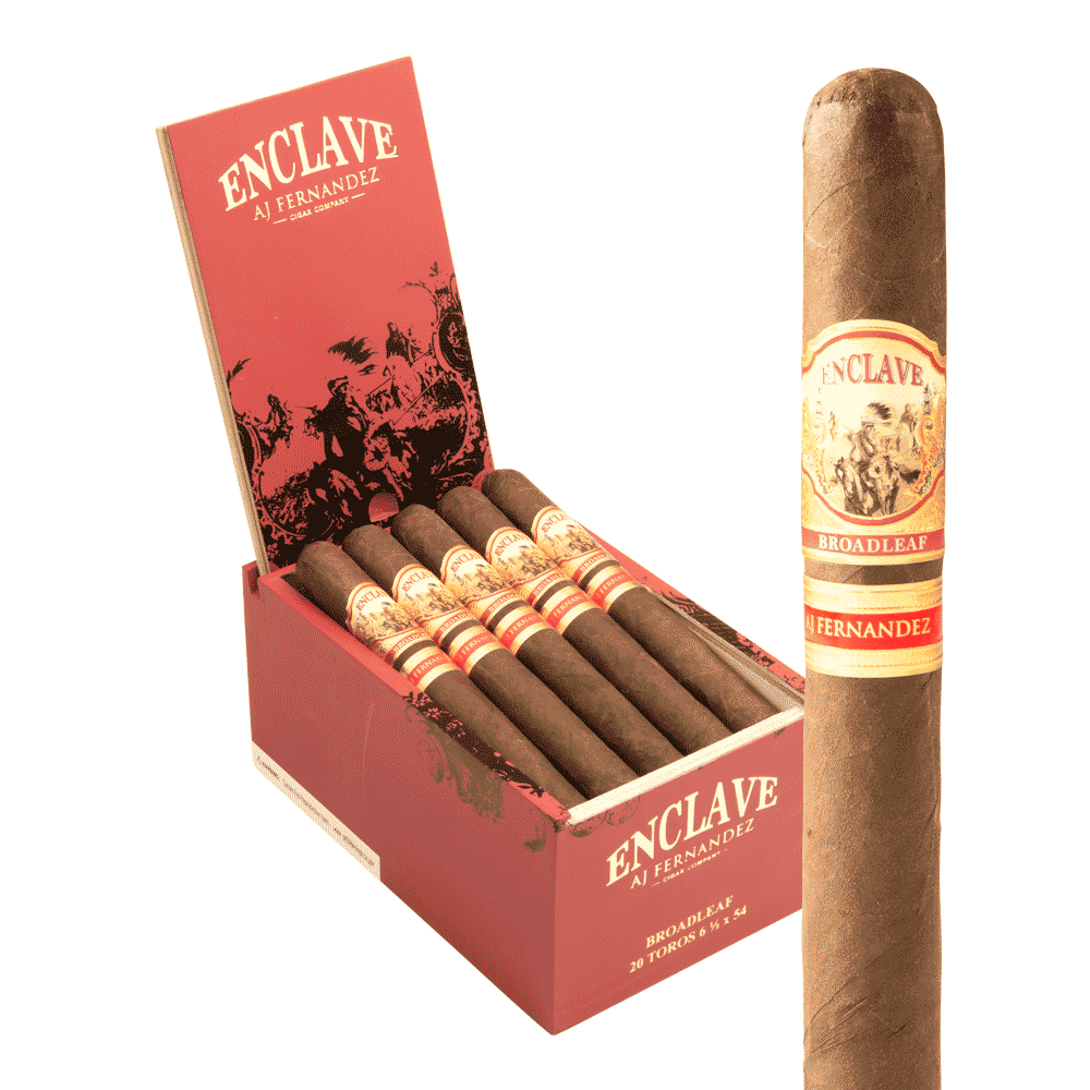 AJ Fernandez Enclave Broadleaf Toro / 6.5 x 54 Box of 20
