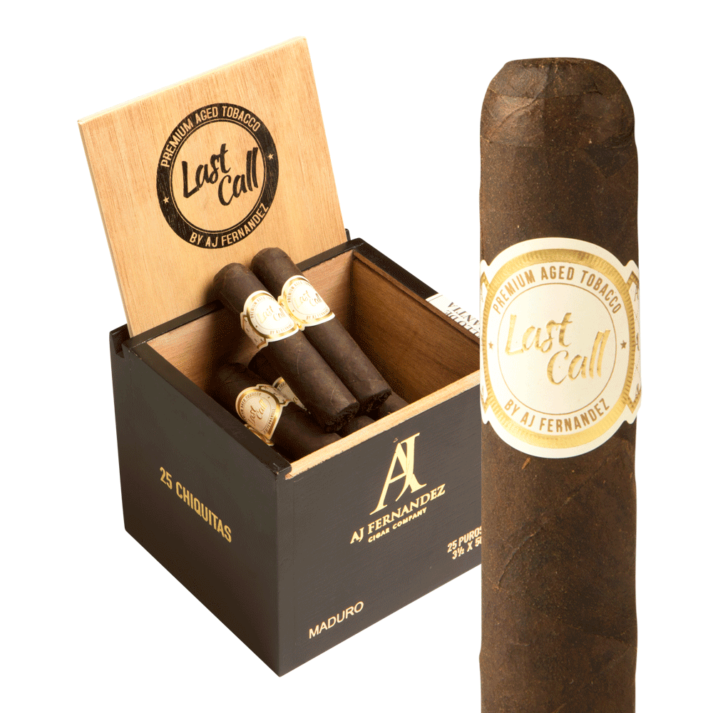 AJ Fernandez Last Call Chiquitas / 3.5 x 50 Box of 25
