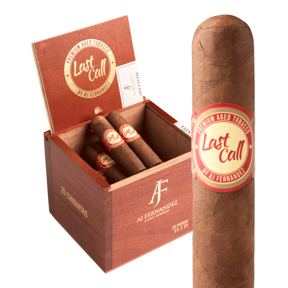 AJ Fernandez Last Call Chiquitas / 3.5 x 50 Box of 25