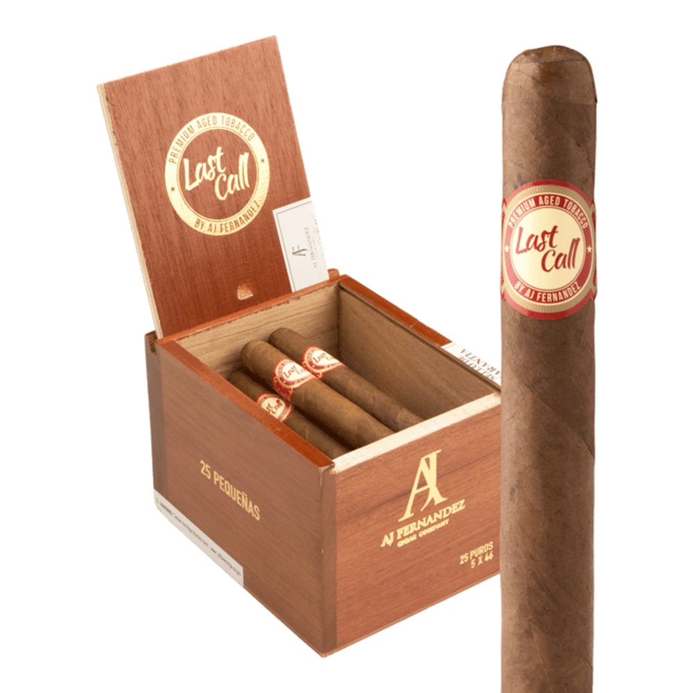 AJ Fernandez Last Call Pequenas / 5 x 46 Box of 25