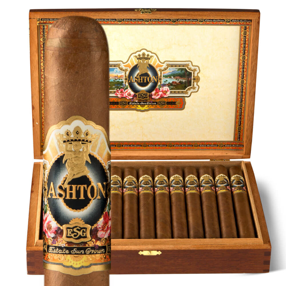 Ashton Estate Sungrown 21 Year Salute Box of 25