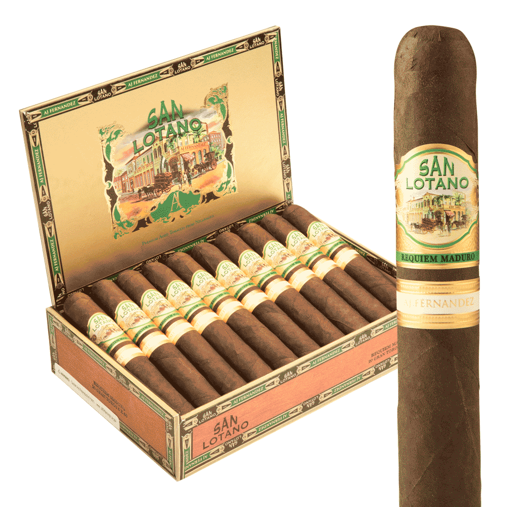 AJ Fernandez San Lotano Requiem Maduro Toro Grande / 6 x 60 Box of 20