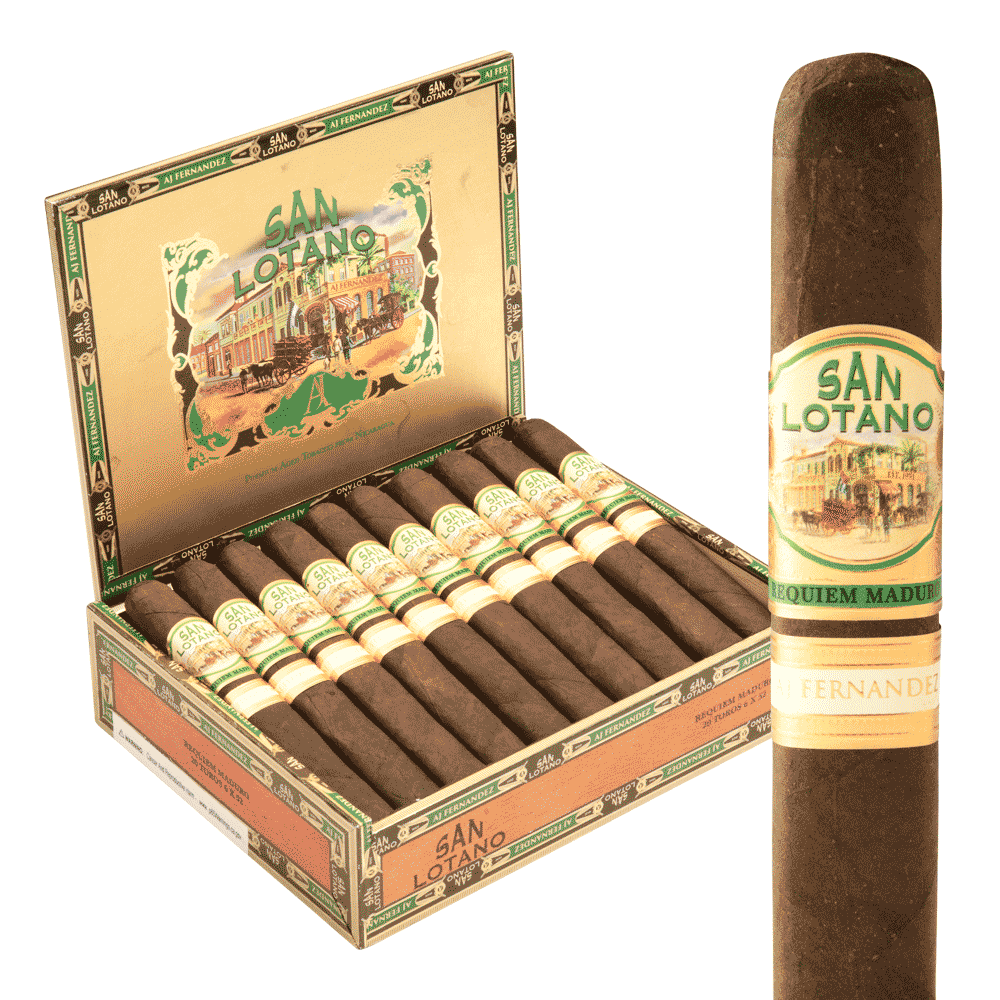 AJ Fernandez San Lotano Requiem Maduro Toro / 6 x 52 Box of 20