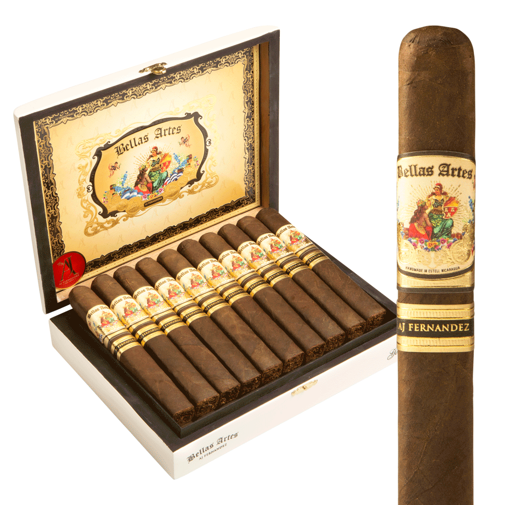 Bellas Artes by AJ Fernandez Gordo Maduro Brazil / 6.5 x 58 Box of 20