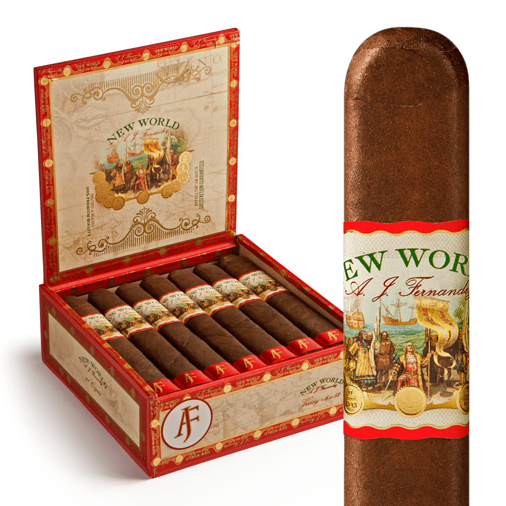 New World by AJ Fernandez Navegante Robusto / 5.5 x 55 Box of 21