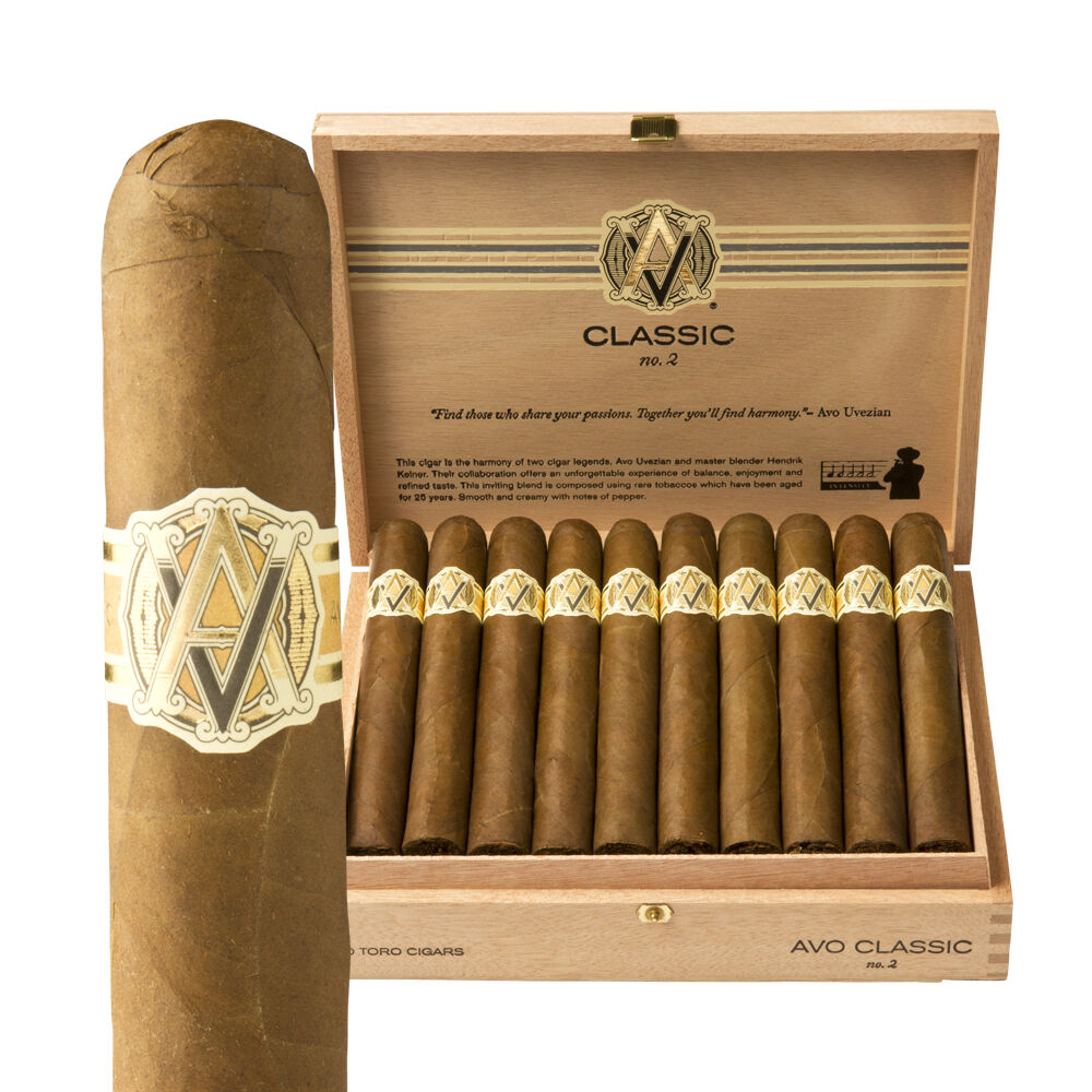 Avo Classic No. 2 Tubo Box of 20