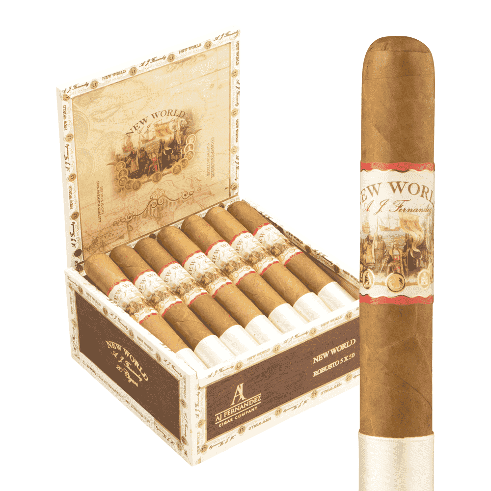 New World Connecticut by AJ Fernandez Robusto / 5 x 50 Pack of 5