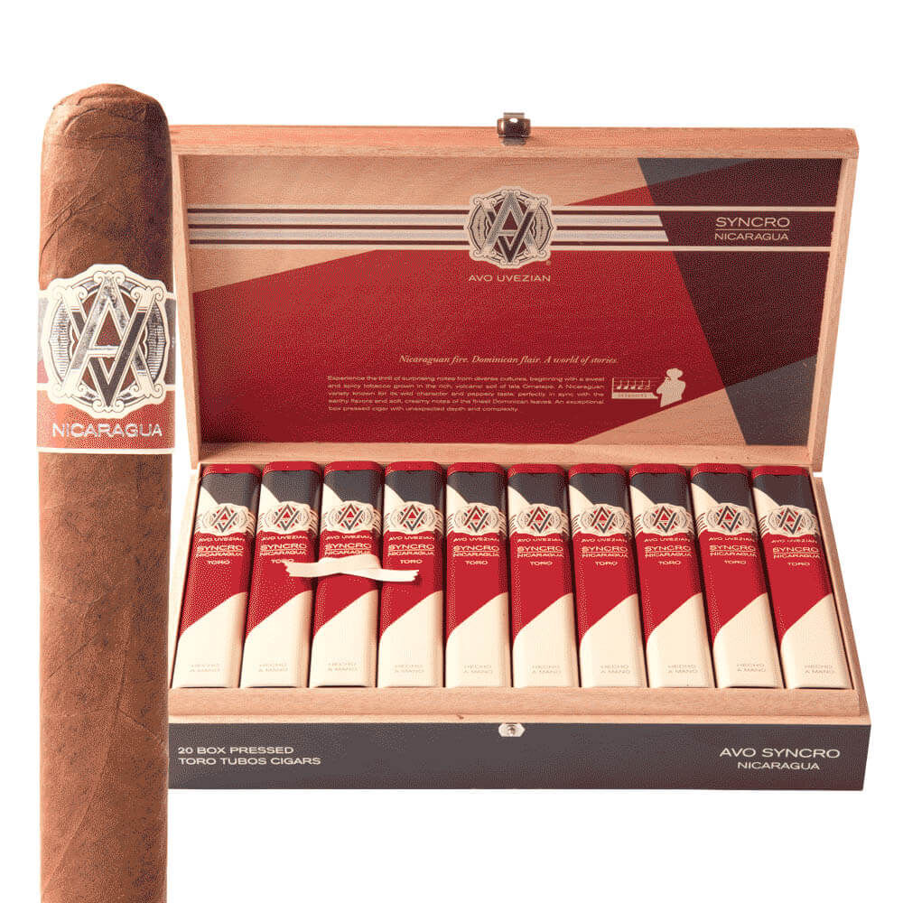 Avo Syncro Nicaragua Toro Tubo Box of 20