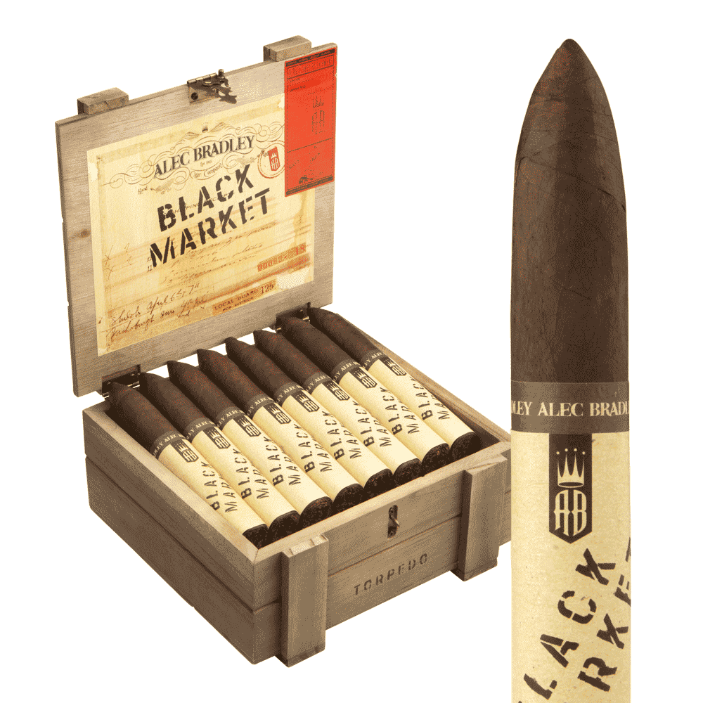 Alec Bradley Black Market Torpedo / 6.12 x 54 Pack of 5