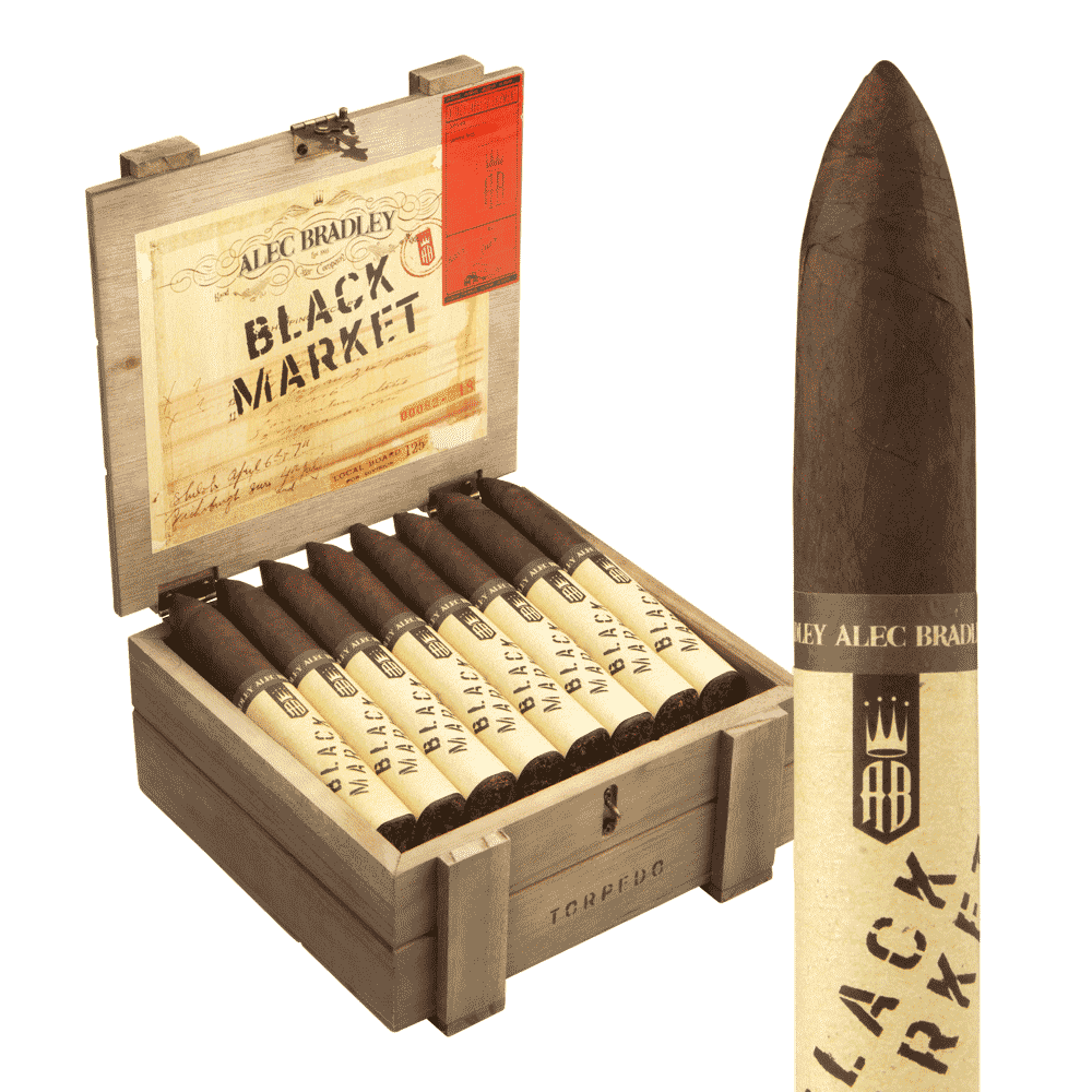 Alec Bradley Black Market Torpedo / 6.12 x 54 Box of 24