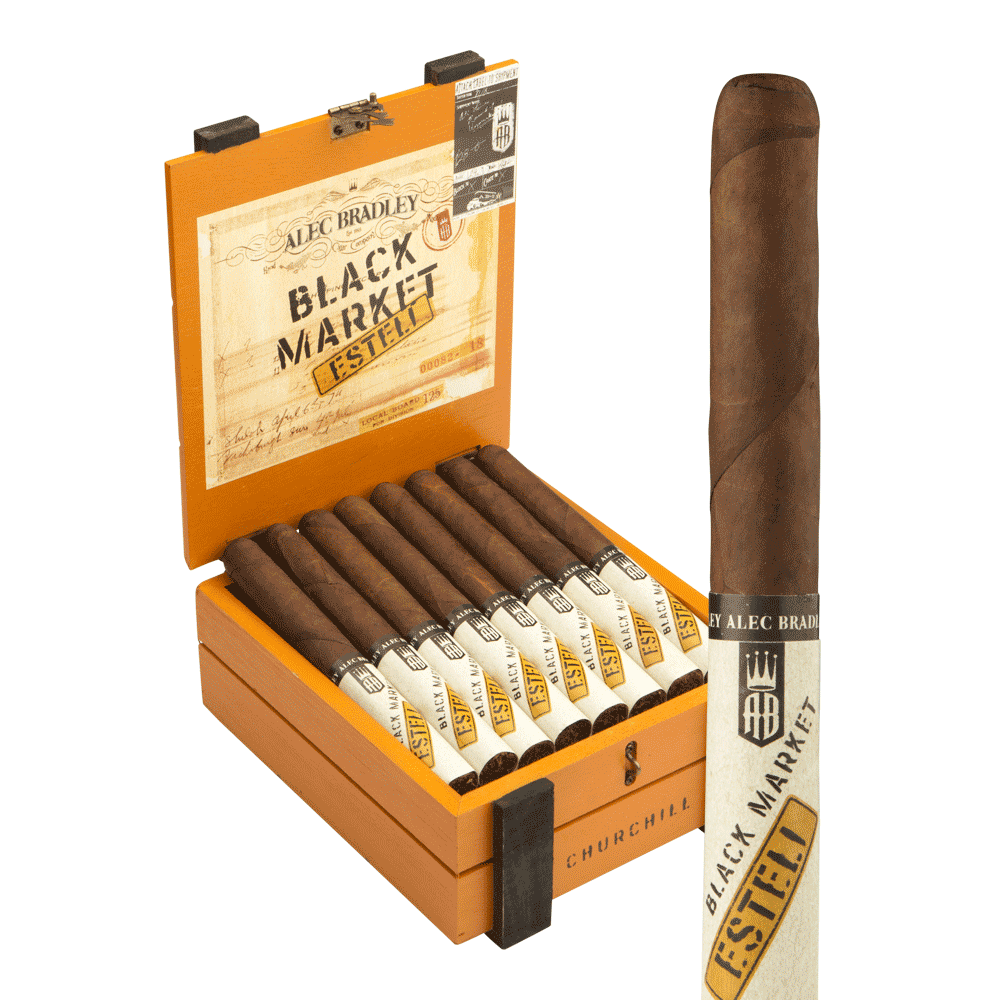 Alec Bradley Black Market Esteli Churchill / 7 x 50 Box of 24