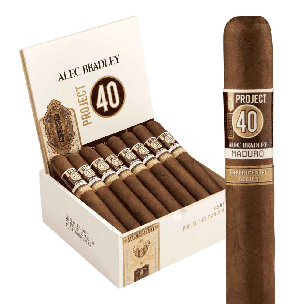 Alec Bradley Project 40 Maduro Toro / 6 x 52 Pack of 5