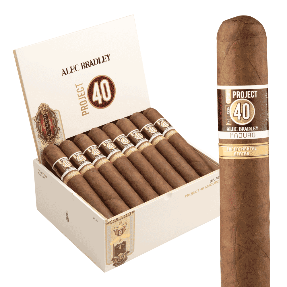 Alec Bradley Project 40 Maduro 07.70 / 7 x 70 Box of 24