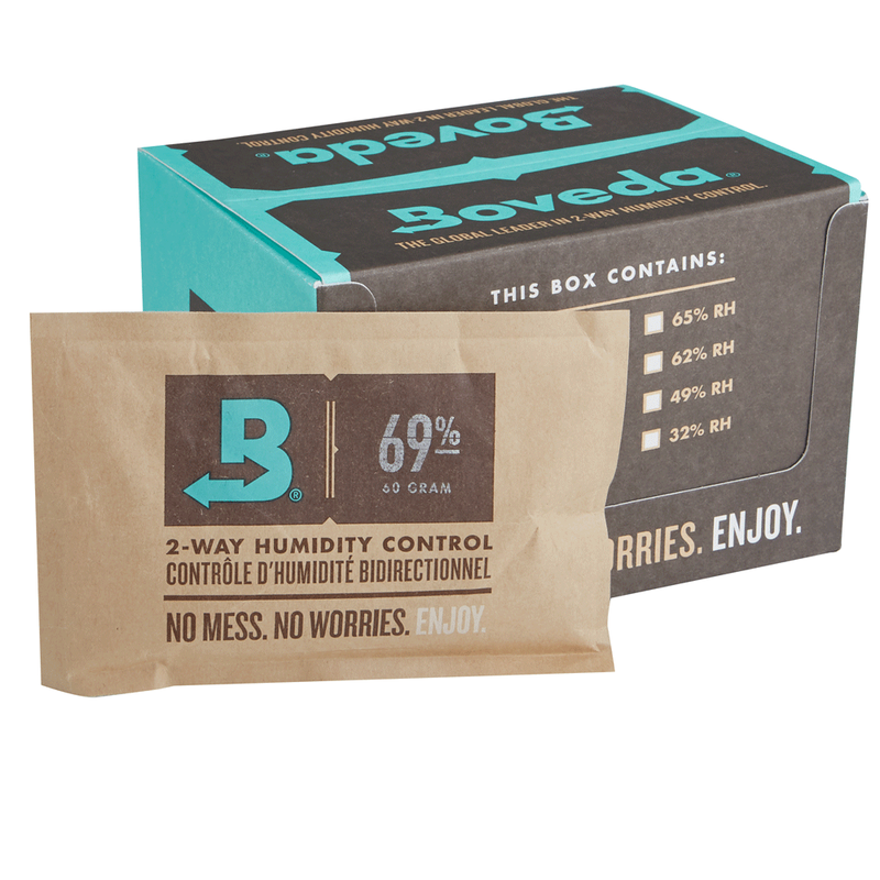 Boveda Humi-Pack 69% Humidity 60-Gram Pack of 12 Pack of 12/60-Gram