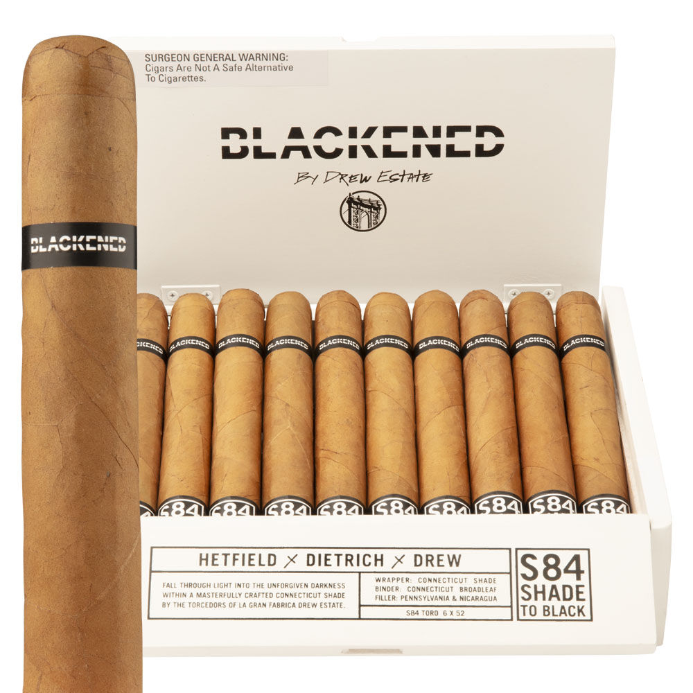 Blackened by Drew Estate S84 Toro Box of 20