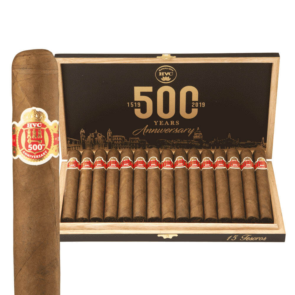 HVC 500th Years Anniversary Tesoros Box of 15