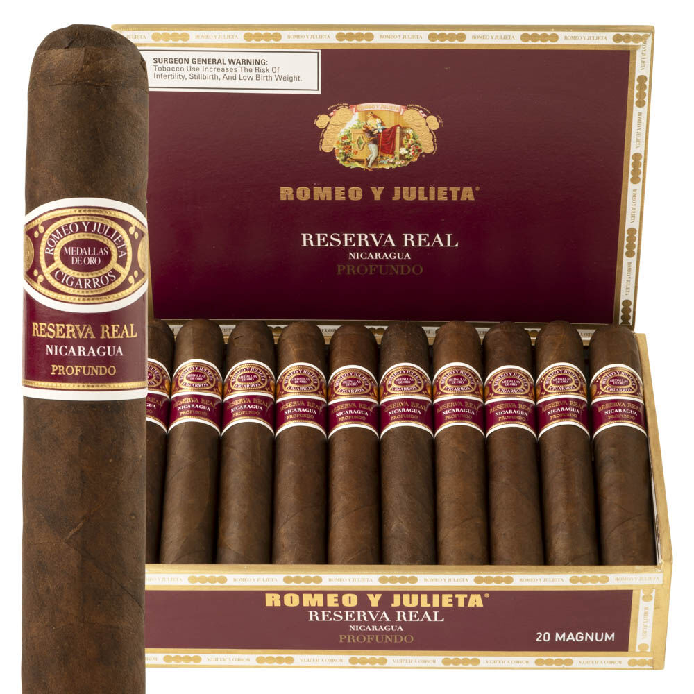 Romeo y Julieta Reserva Real Nicaragua Profundo Magnum Box of 20