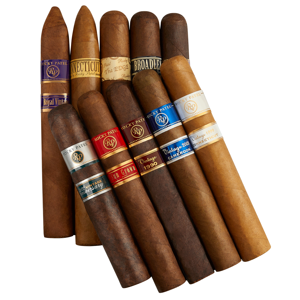 Rocky Patel 10-Cigar Catalog Promo Sampler (CI) | Rocky Patel 10-Cigar Catalog Promo Sampler (CI) | 10 Cigars