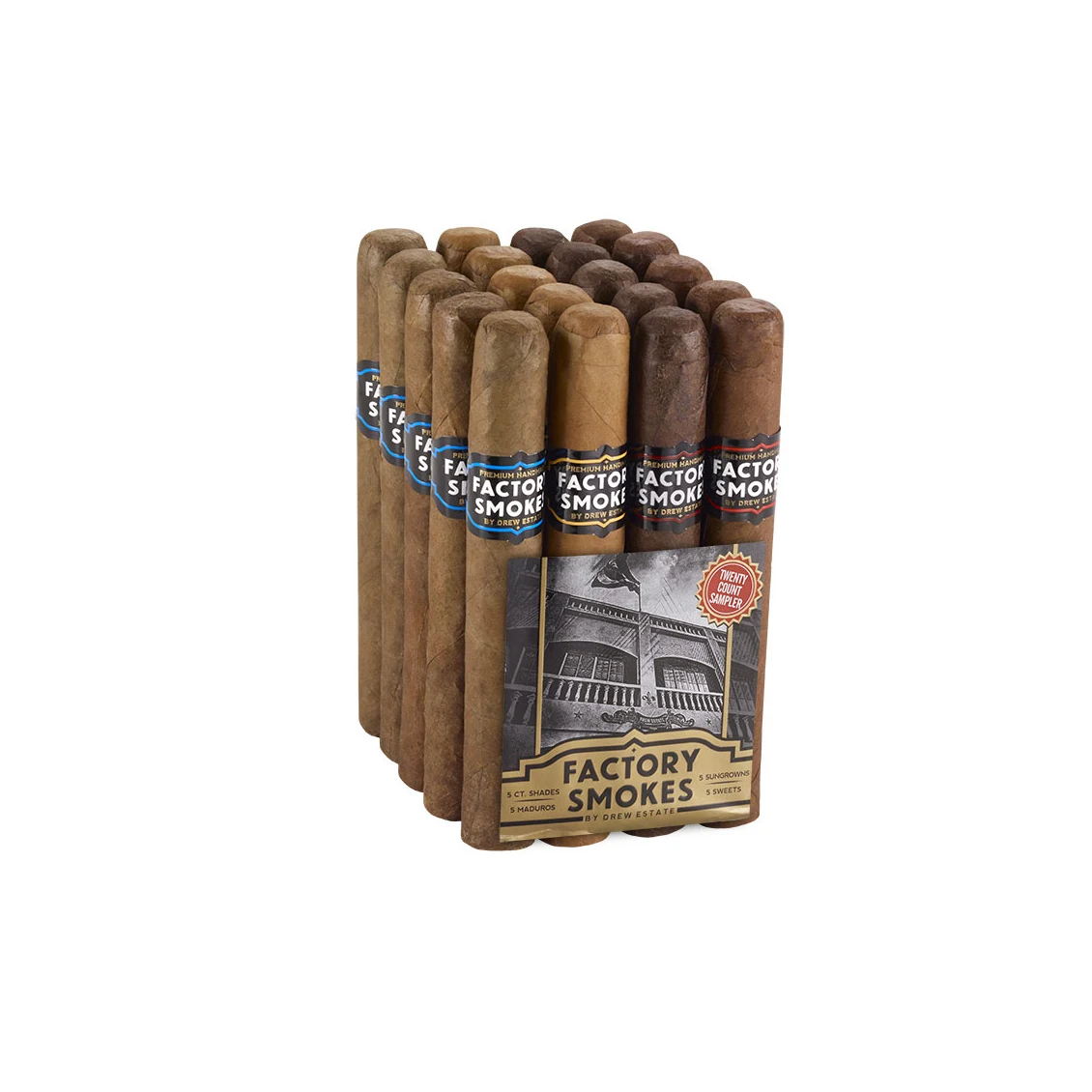 Drew Estate Factory Smokes Toro Sampler Varies | Toro | Sampler of 20