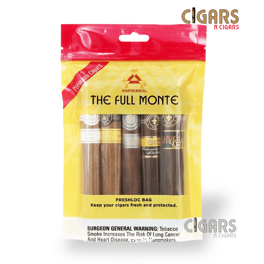 Montecristo The Full Monte Fresh Pack Pack of 5
