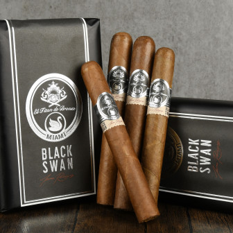 El Titan de Bronze Black Swan Corona Gorda 5 Pack
