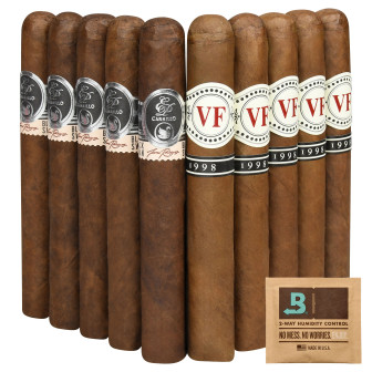 Smash Pack: Vega Fina 1998 VF54 vs E.P. Carrillo Black Swan - 10 Cigars