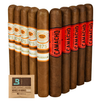 Smash Pack: Romeo 1875 Nicaragua vs Camacho Corojo - 10 Cigars