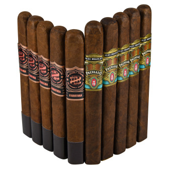 Smash Pack: Oz Family Cigars Karatoba vs Alec Bradley Prensado - 10 Cigars