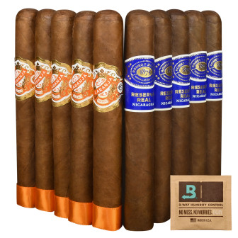 Smash Pack: Romeo Reserva Real Nicaragua vs Espinosa Laranja Reserva - 10 Cigars