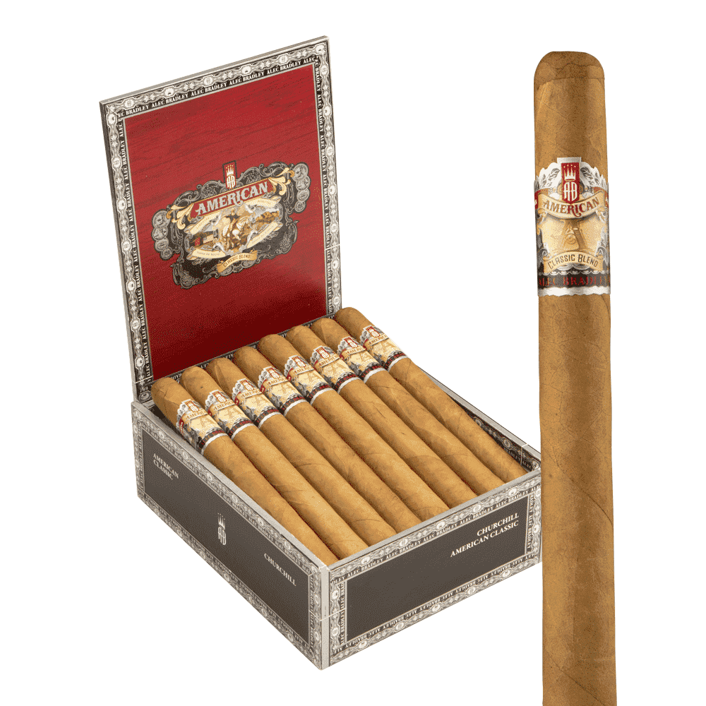 Alec Bradley American Classic Blend Churchill / 7 x 48 Box of 24