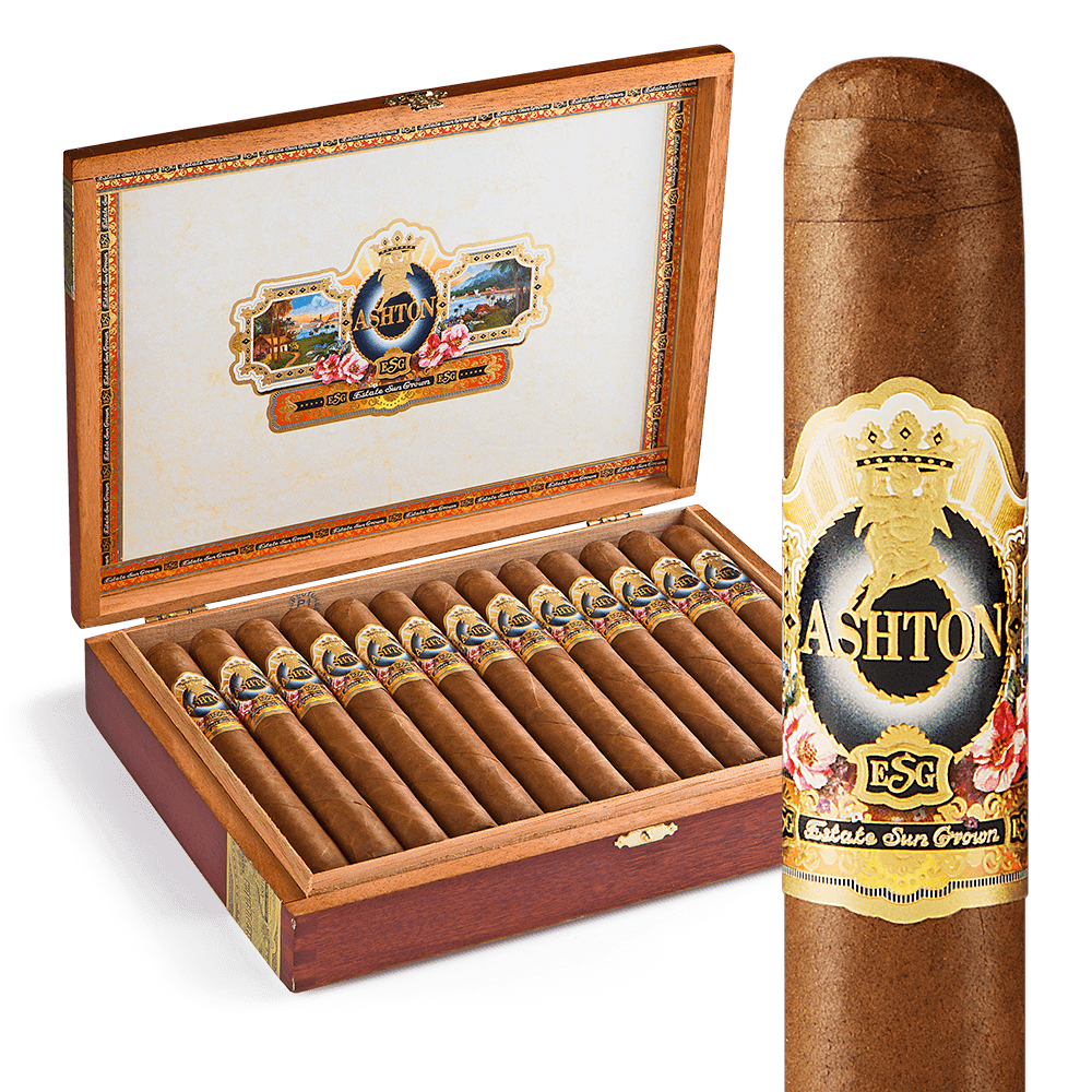 Ashton Estate Sungrown 23 Year Salute / 6.25 x 52 Box of 25