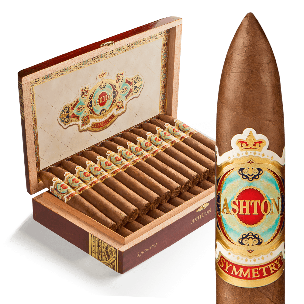 Ashton Symmetry Belicoso / 5.25 x 52 Box of 25