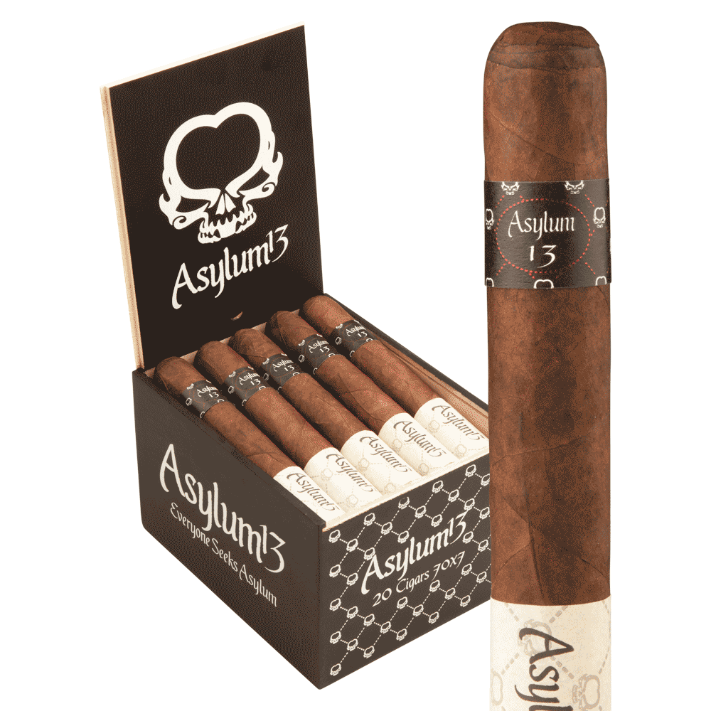 Asylum 13 Nicaragua 70X7 / 7 x 70 Box of 20
