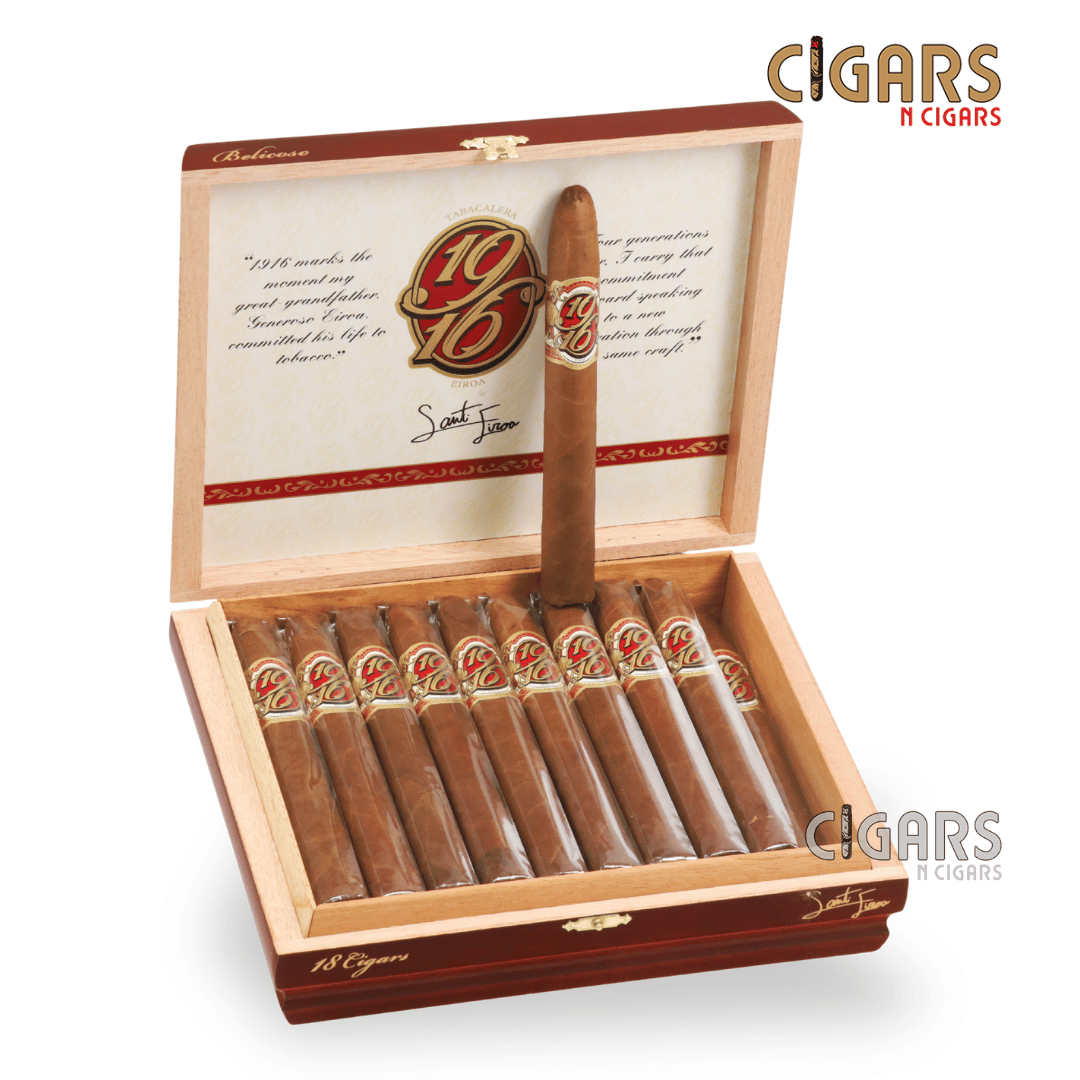 1916 Tabacalera Eiroa Belicoso Box of 18