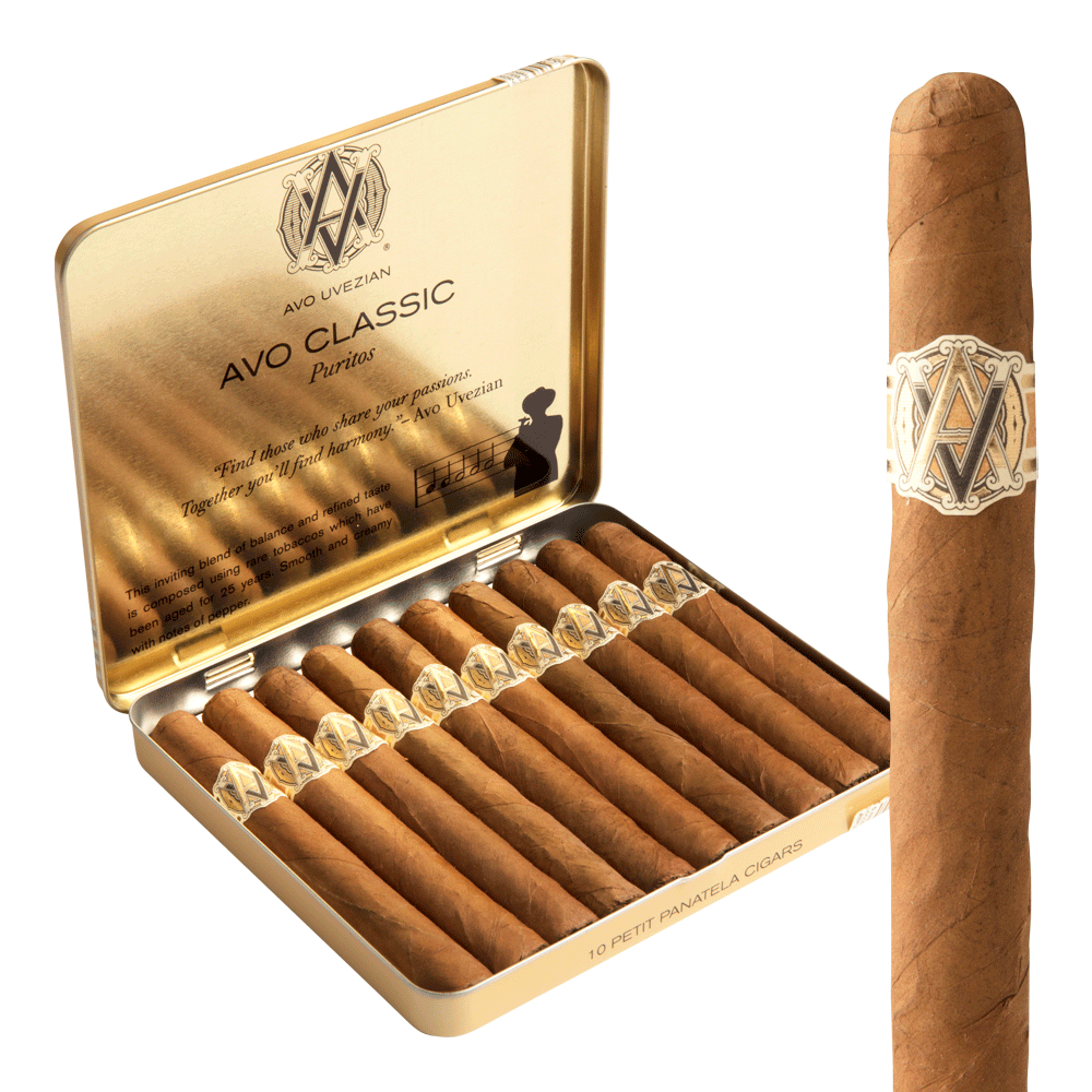 Avo Classic Puritos / 4 x 30 10 Tins of 10 (100 total)