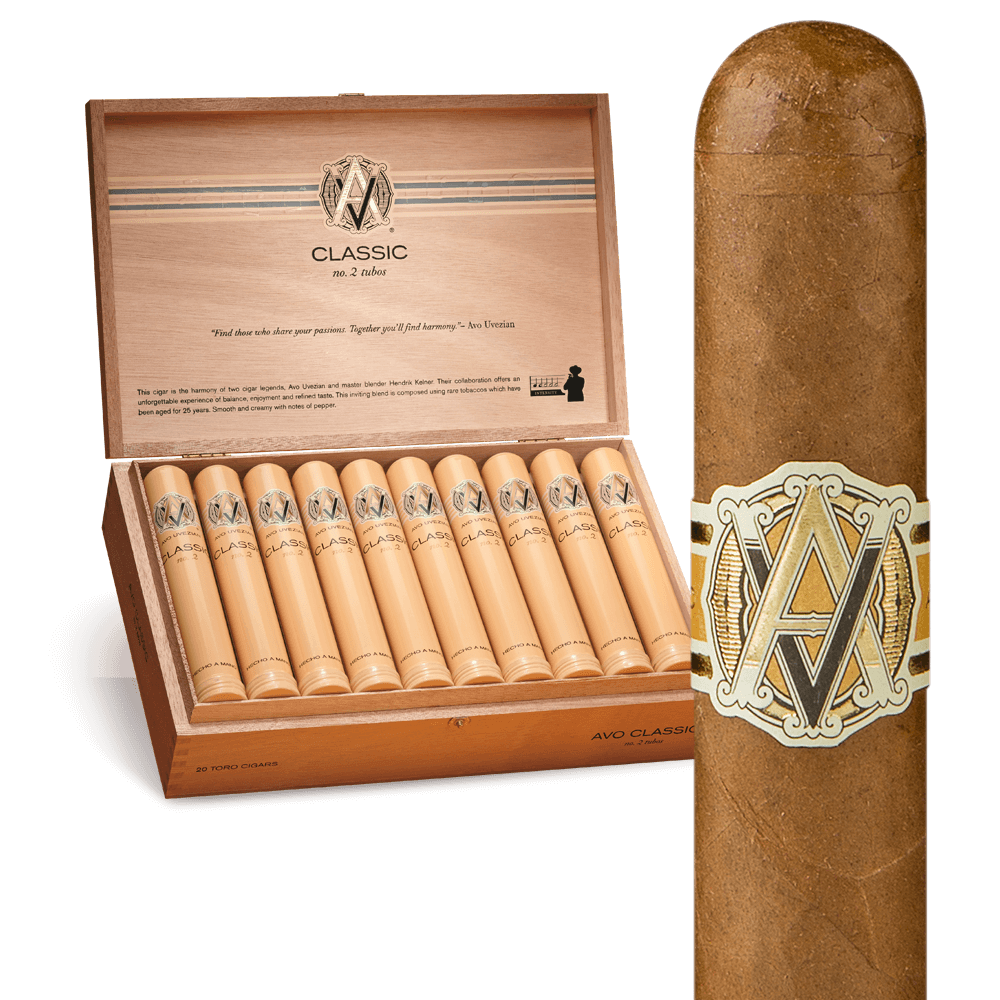 Avo Classic Robusto Tubo / 5 x 50 Box of 20